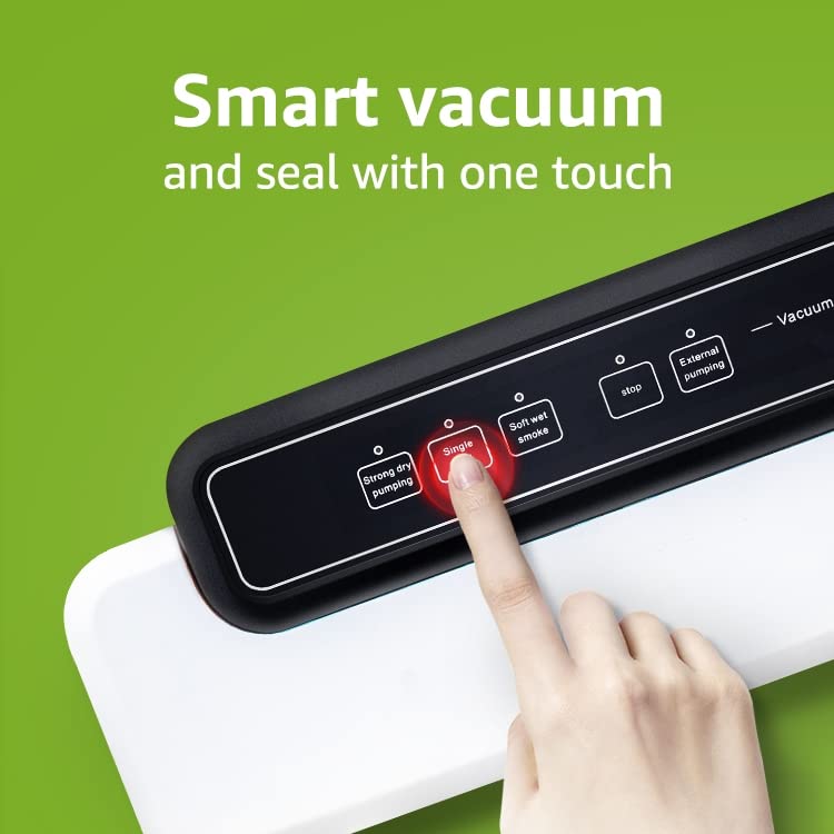 Enem Medium Vacuum Sealer (White), with Free 10 Pouches Enem Medium Vacuum Sealer (White), with Free 10 Pouches