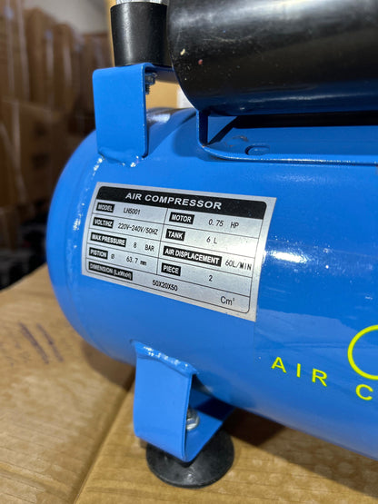 Compresseur d'air 6litres silencieux LIPAL