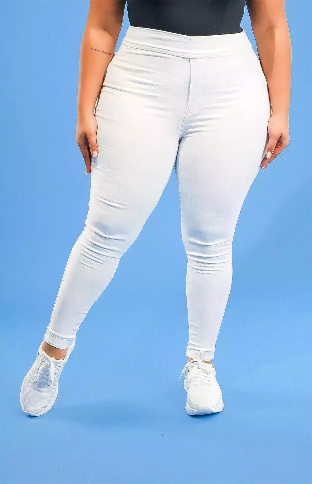 Calça Jeans Plus Size - Extreme Power Comfy Branca