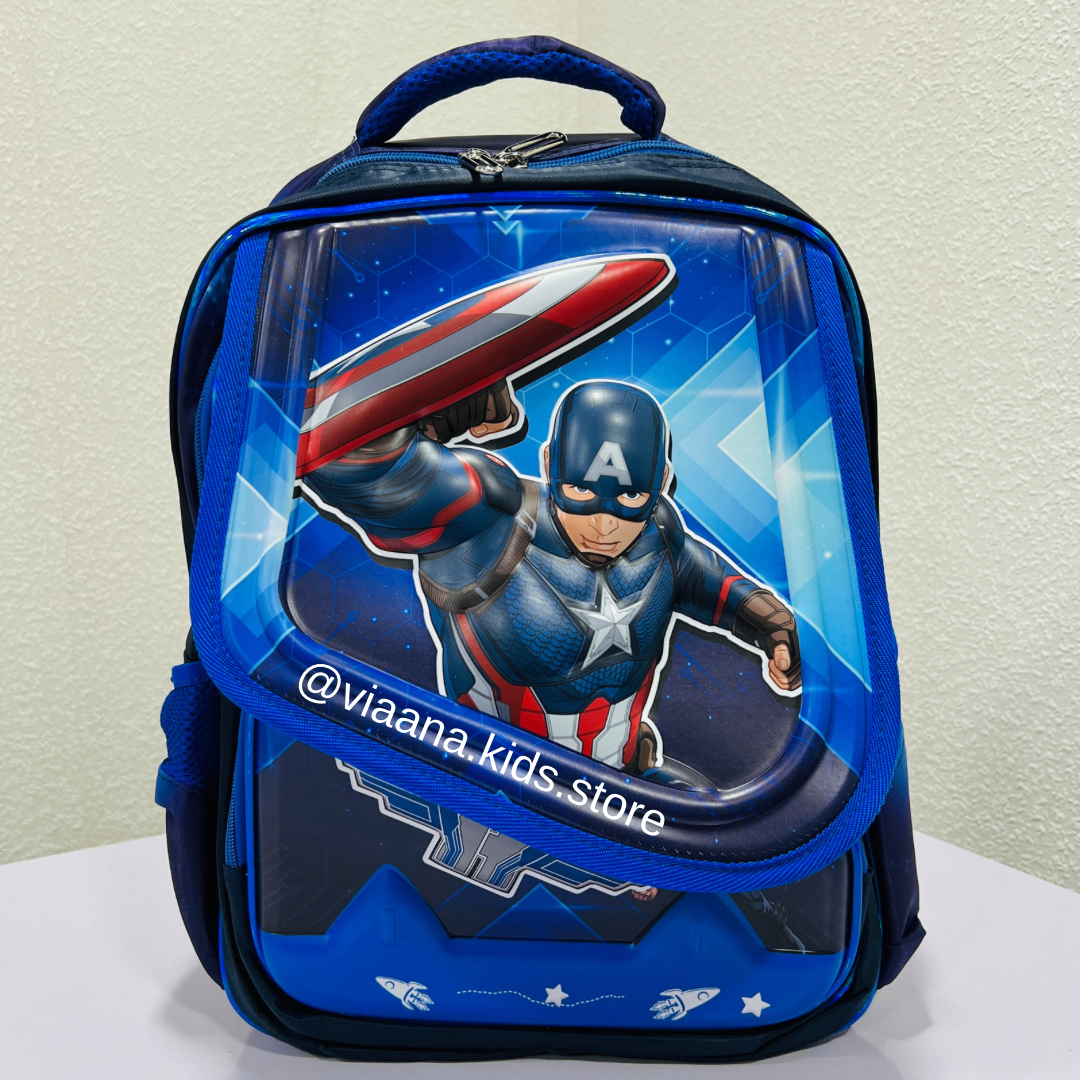 School Time - 16” Premium School Bags with Characters