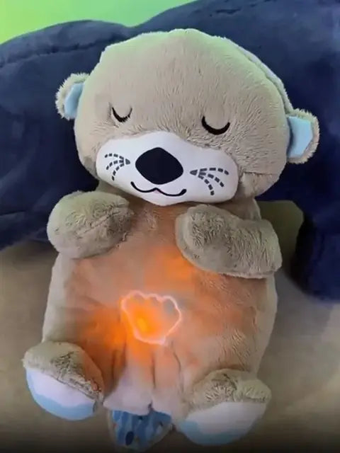 Cute Breathable Electric Teddy Bear Soothing Plush Toy - Sleep Aid for Babies, Infant Sleep Companion, Gift for Children