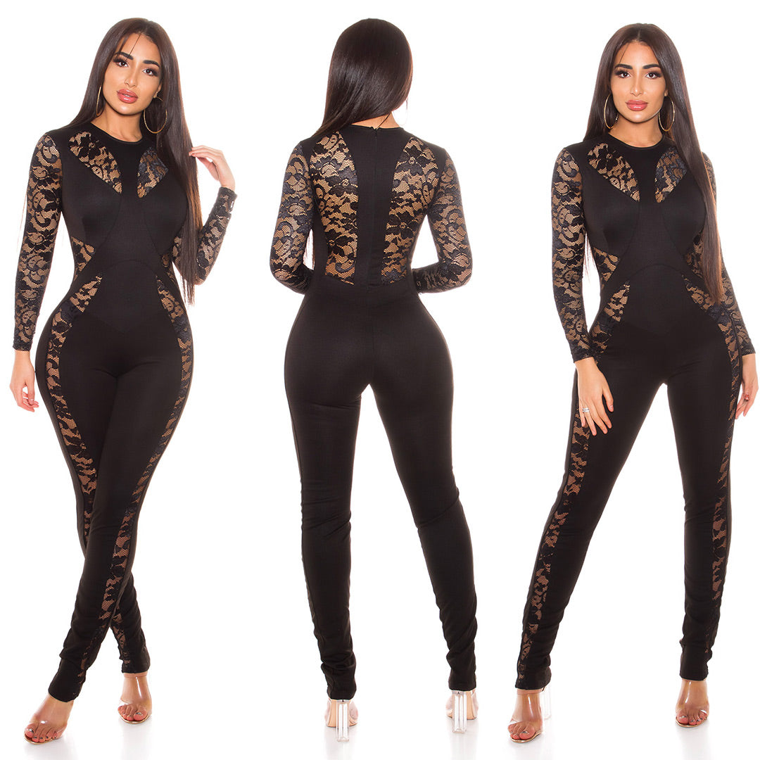 Sexy KouCla Catsuit with sexy lace