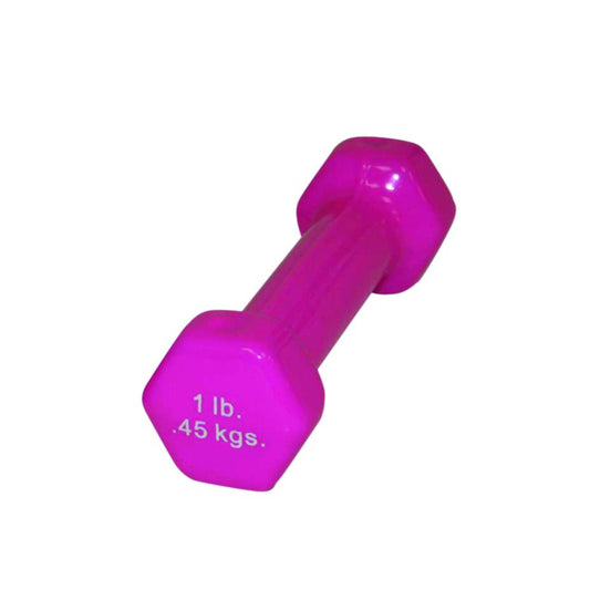 CanDo vinyl coated dumbbell - 1 each