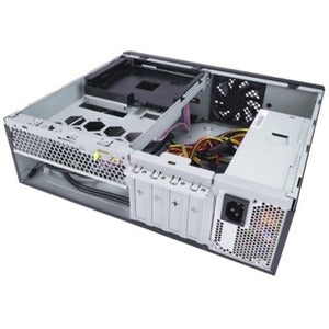 In Win CK722 Computer Case - Micro ATX, Mini ITX Motherboard Supported - Ultra Small - Black - 3 x Bay(s) - 1 x 80 mm x Fan(s) Installed - 1 x 300 W - Power Supply Installed - 1 x External 5.25" Bay(s) - 1 x Internal 2.5" Bay(s) - 1 x Internal 2.5"/3.5" B