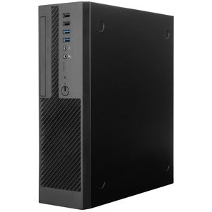 In Win CK722 Computer Case - Micro ATX, Mini ITX Motherboard Supported - Ultra Small - Black - 3 x Bay(s) - 1 x 80 mm x Fan(s) Installed - 1 x 300 W - Power Supply Installed - 1 x External 5.25" Bay(s) - 1 x Internal 2.5" Bay(s) - 1 x Internal 2.5"/3.5" B