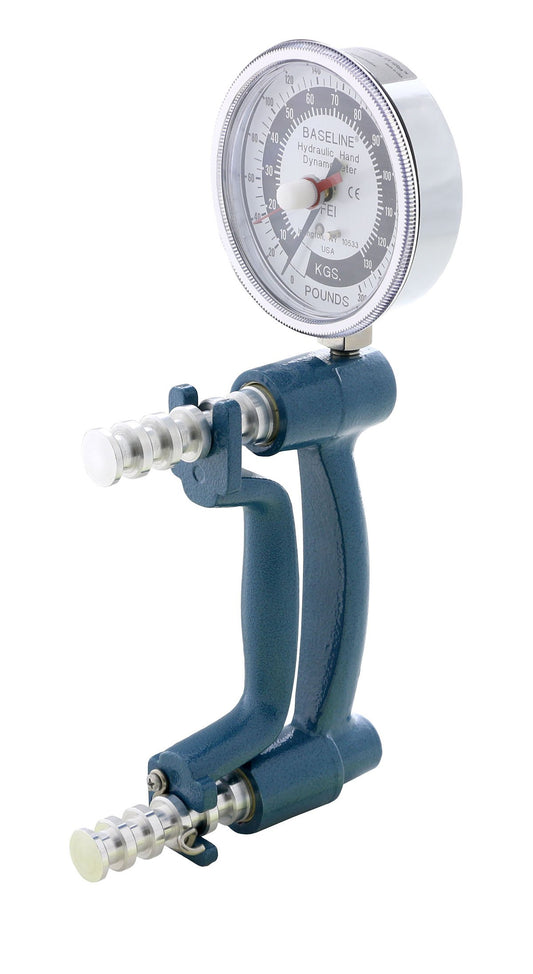 Baseline Hand Dynamometer - HiRes Gauge - ER 300 lb Capacity