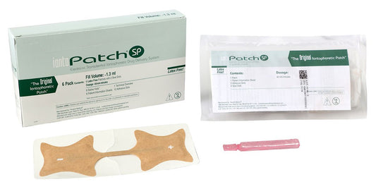 IontoPatch SP, patch/Vial, 40mA-min, pack of 6