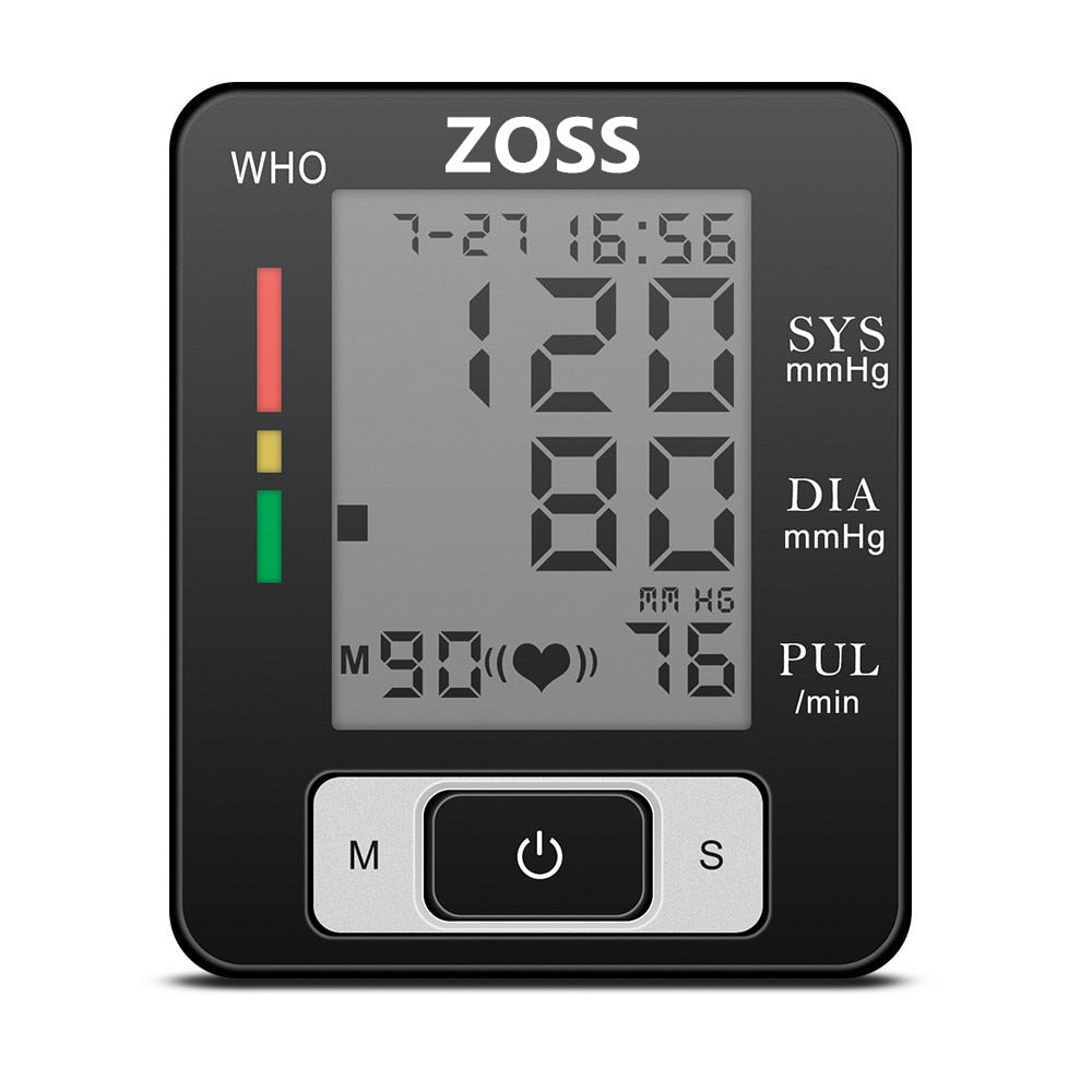 Portable LED Blood Pressure Monitor