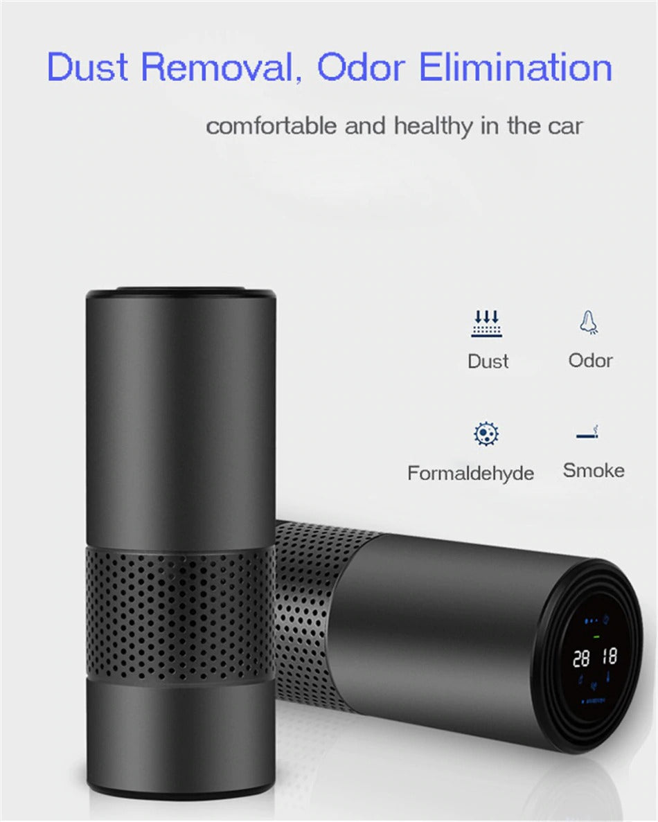 Advanced Car Air Purifier With HEPA Filter