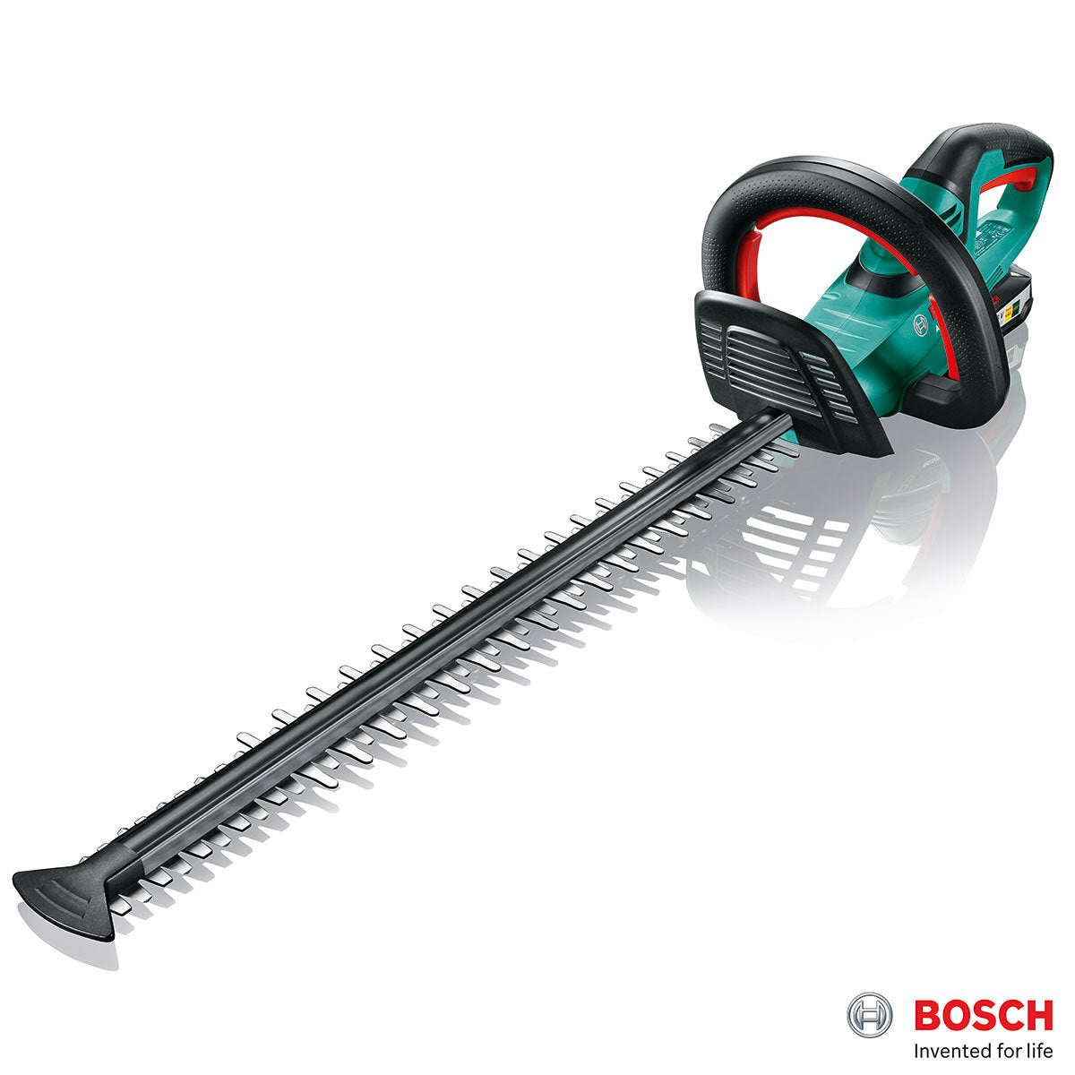 Bosch 18V Cordless Hedgecutter With Battery & Charger - Model AHS 55-20 LIBosch 18V Cordless Hedgecutter With Battery & Charger - Model AHS 55-20 LI