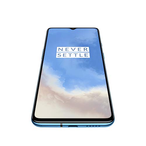 OnePlus 7T (Glacier Blue, 8GB RAM, Fluid AMOLED Display, 256GB Storage, 3800mAH Battery)