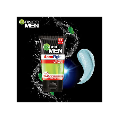 Garnier Men Acno Fight Anti-Pimple Face Wash (150 g) - Pack of 2