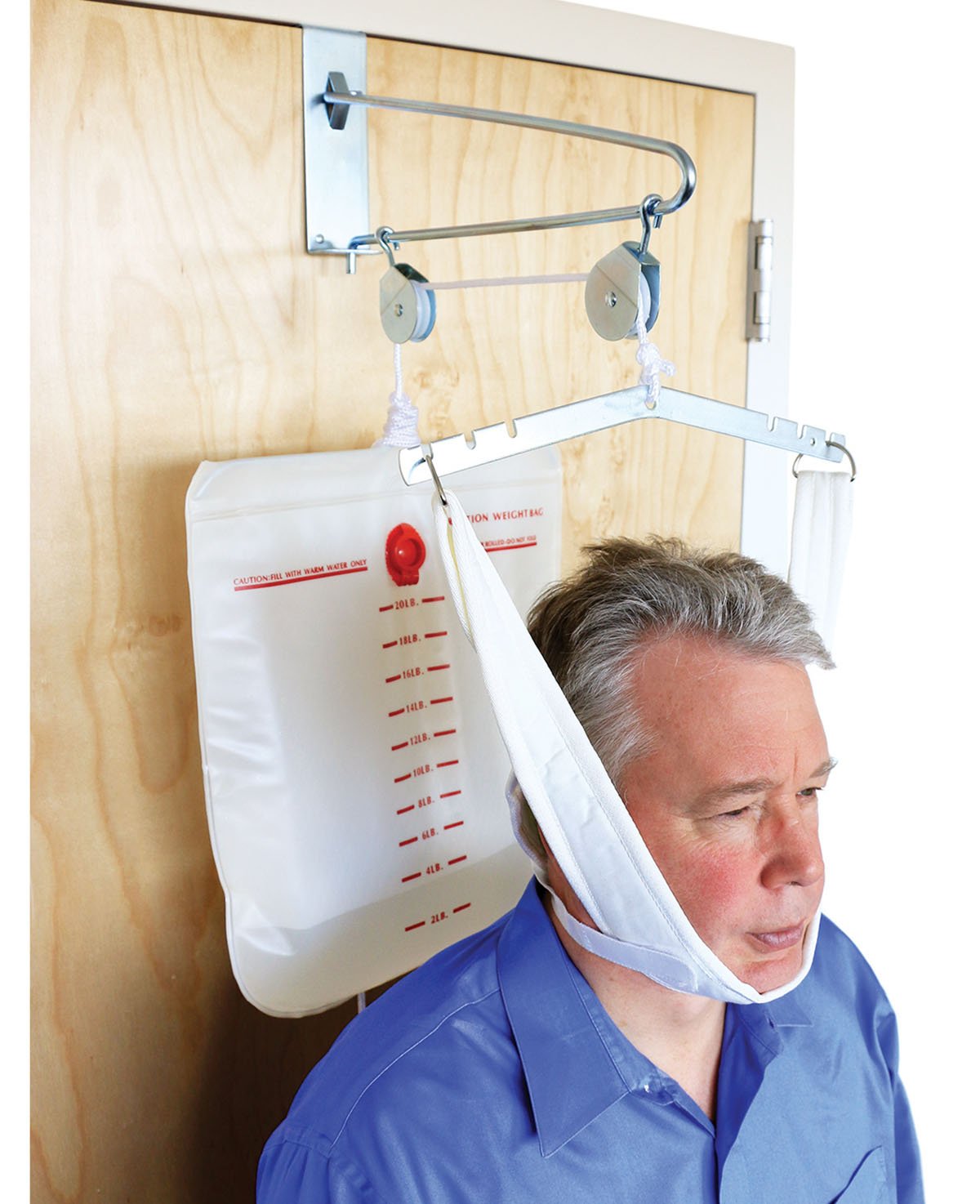 Fabtrac Overdoor Cervical Traction with Head Halter