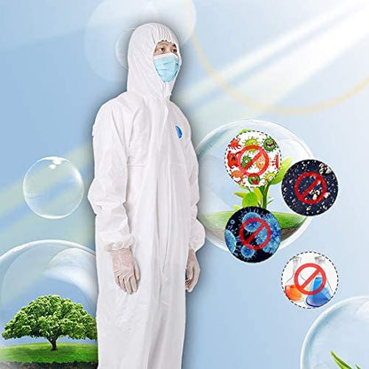 Mainstayae Coverall Disposable epidemic l Isolation Suit Prevent Invasion of for Staff Protective Clothing Dust-proof Coveralls static