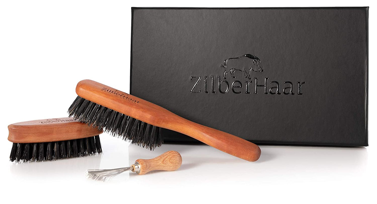Zilberhaar Beard Brush Gift Set (Softnn)