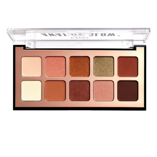 NYX Away We Glow Eyeshadow Palette 02 Hooked On Glow