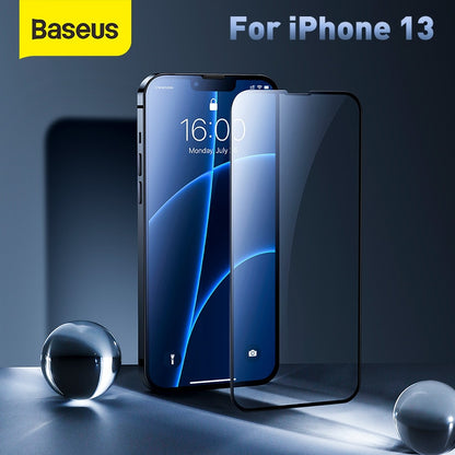 Baseus 2Pcs 0.23mm Full Coverage Tempered Glass For iPhone 13 Pro Max 12 13 Pro Screen Protector Protective Glass For iPhone 13|Phone Screen Protectors| - AliExpress