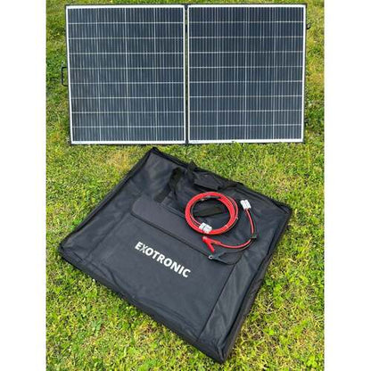 Exotronic 200W Portable Folding Solar Panel - No Controller