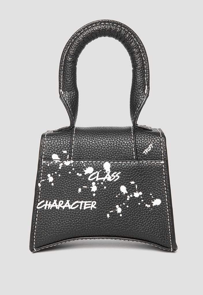 Miniature Graffiti Bag - Black