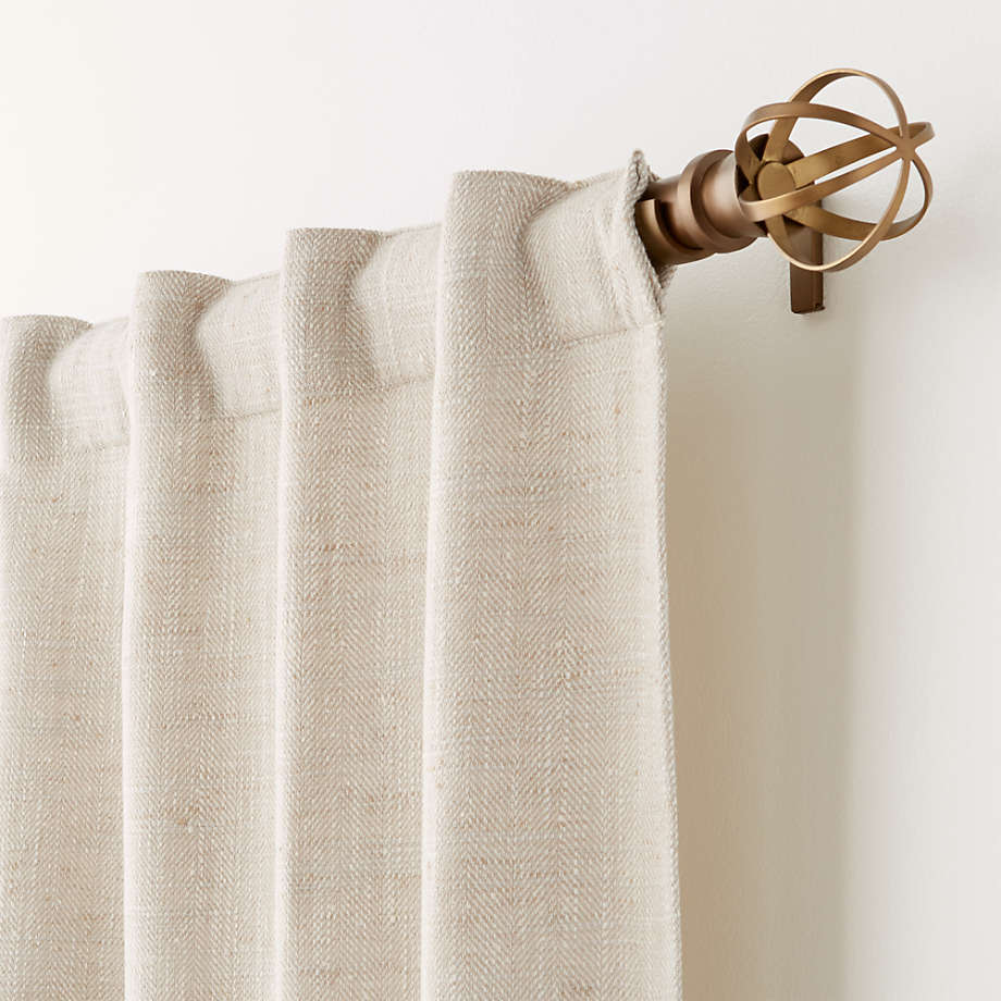 Reid Natural Curtain Panel