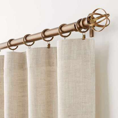 Reid Natural Curtain Panel