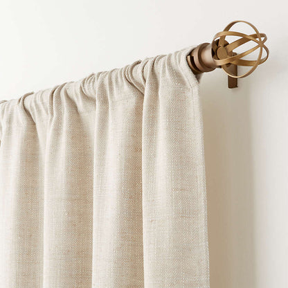 Reid Natural Curtain Panel