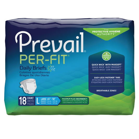 Prevail(R) Per-Fit(R) Maximum Incontinence Brief, Large