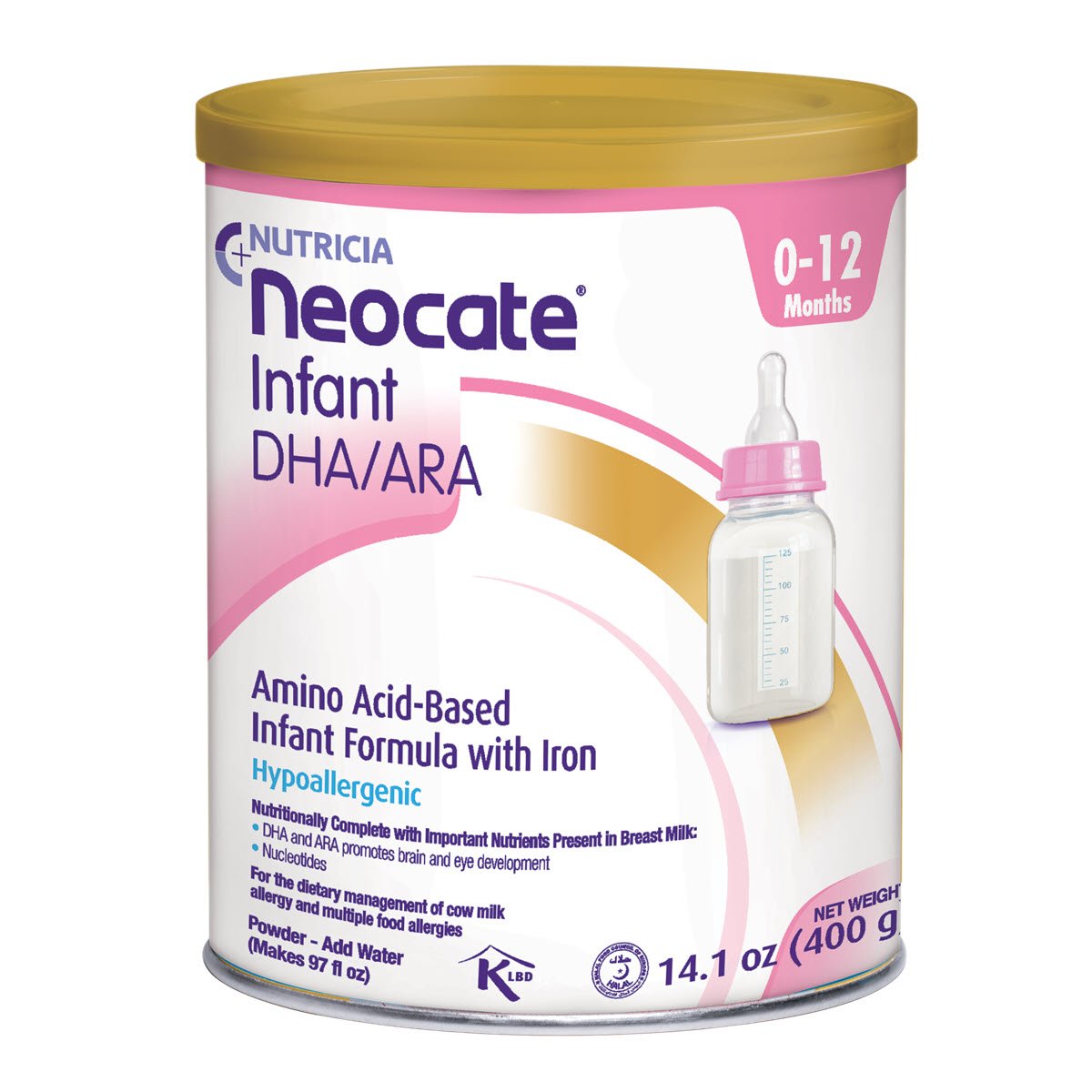 Neocate(R) DHA & ARA Infant Formula, 14.1 oz. Can