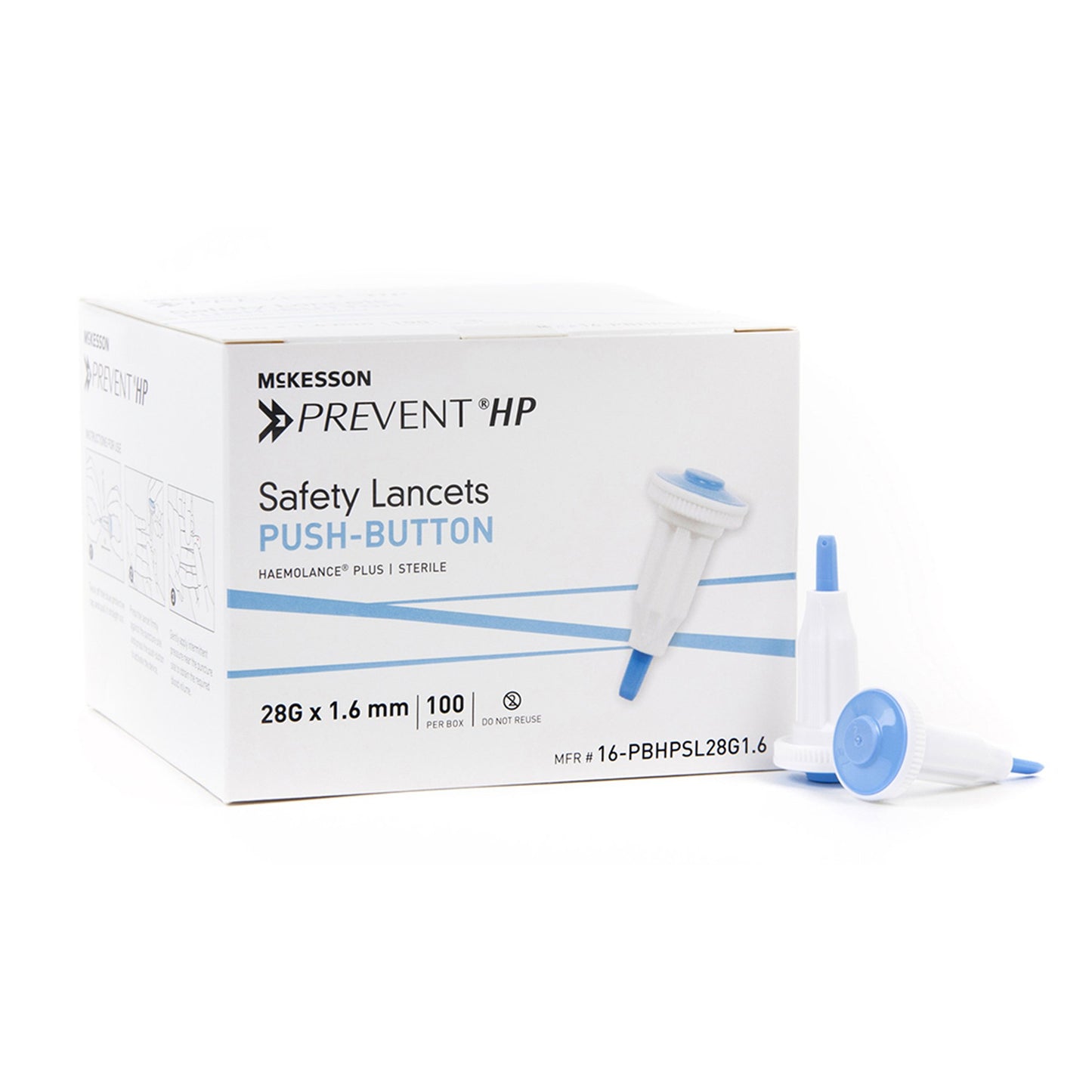 McKesson Prevent(R) Safety Lancet, 28 Gauge