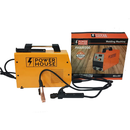 PowerHouse IGBT 200A Copper Winding Heavy Duty Arc Welding Machine PHAW200