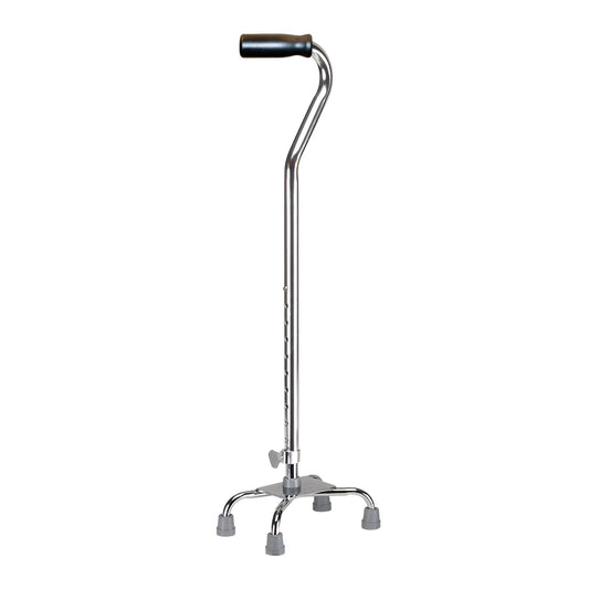 drive(TM) Quad Cane with Small Base, Chrome