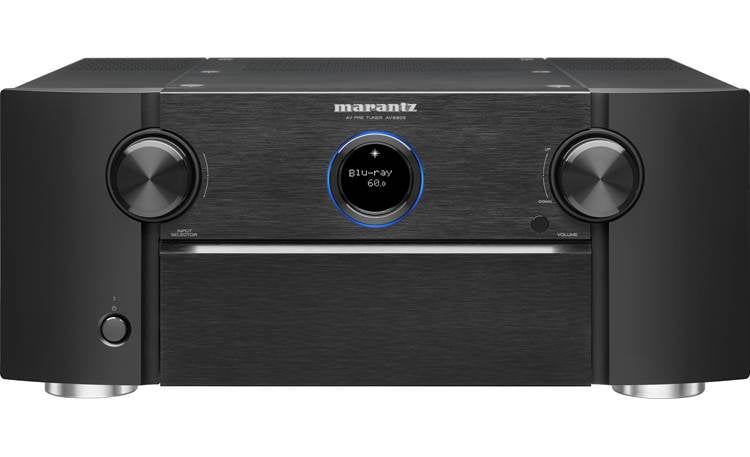 Home theatre preamp/processor with 13.2-channel processing, Dolby Atmos®, Apple AirPlay® 2, Bluetooth®, and HEOS Built-in