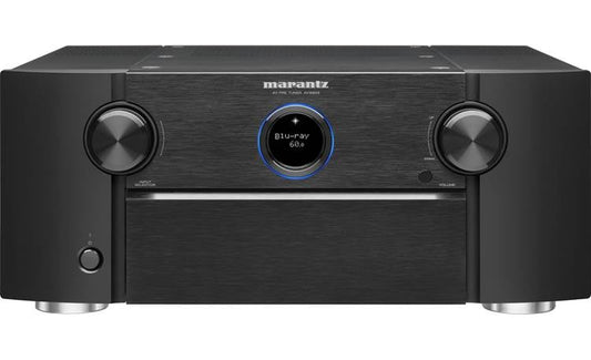 Home theatre preamp/processor with 13.2-channel processing, Dolby Atmos®, Apple AirPlay® 2, Bluetooth®, and HEOS Built-in