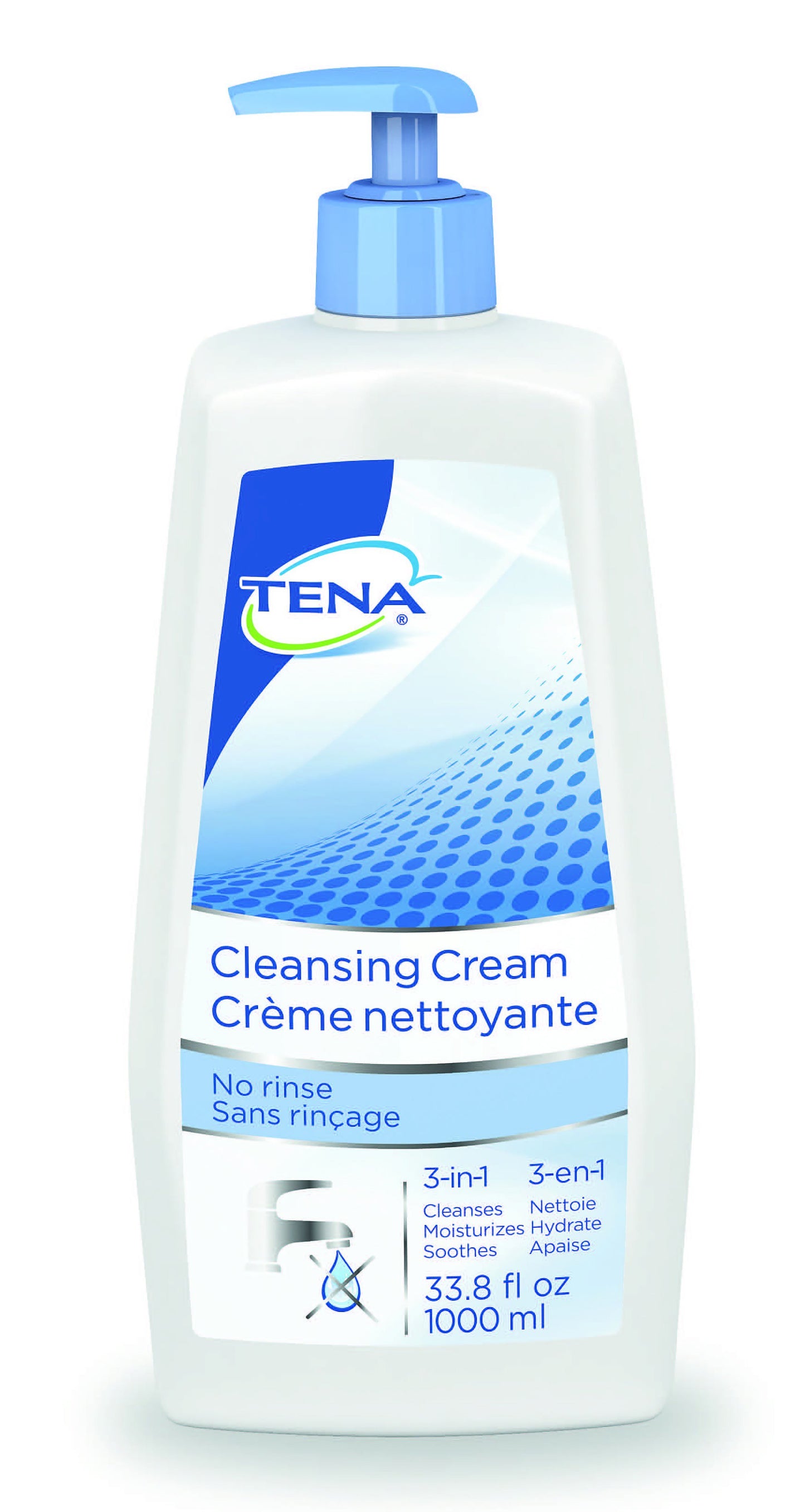 TENA(R) Scented Cleansing Cream, 33.8 oz. Pump Bottle