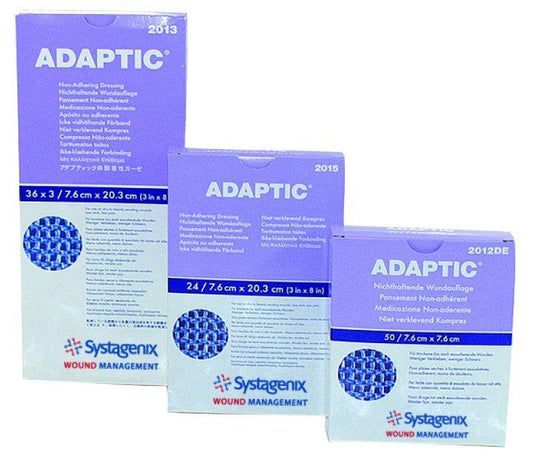 Systagenix Adaptic(TM) Sterile Non-Adherent Gauze Dressing, 3 x 8 Inch