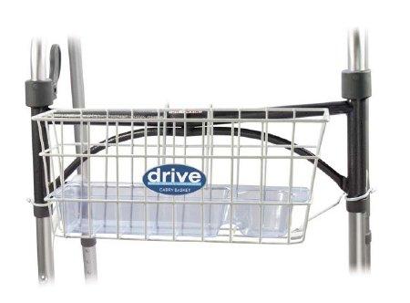 drive(TM) Walker Basket, 16 in. L x 8 in. W x 8 in. H, Aluminum