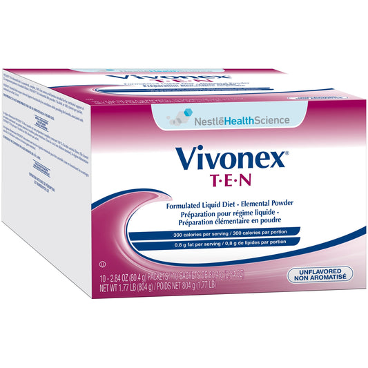 Vivonex(R) T.E.N Elemental Oral Supplement / Tube Feeding Formula, Unflavored, 2.84 oz. Packet