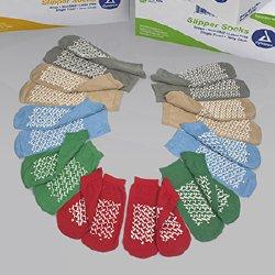 Soft Sole Slipper Socks, Large