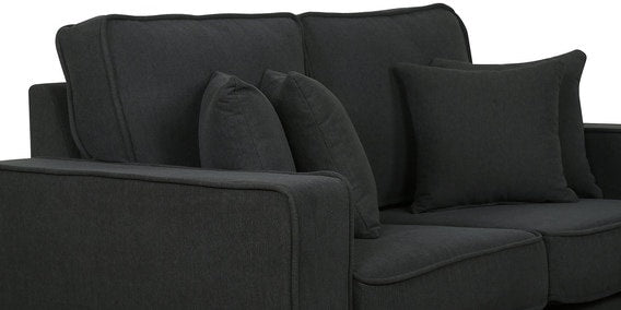 Hugo 2 Seater Sofa in Charcoal Grey Colour