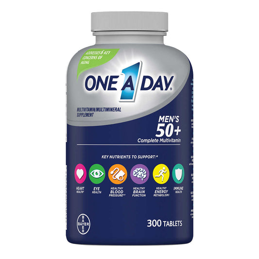 One A Day Men's 50+ Healthy Advantage Multivitamin, 300 Tablets