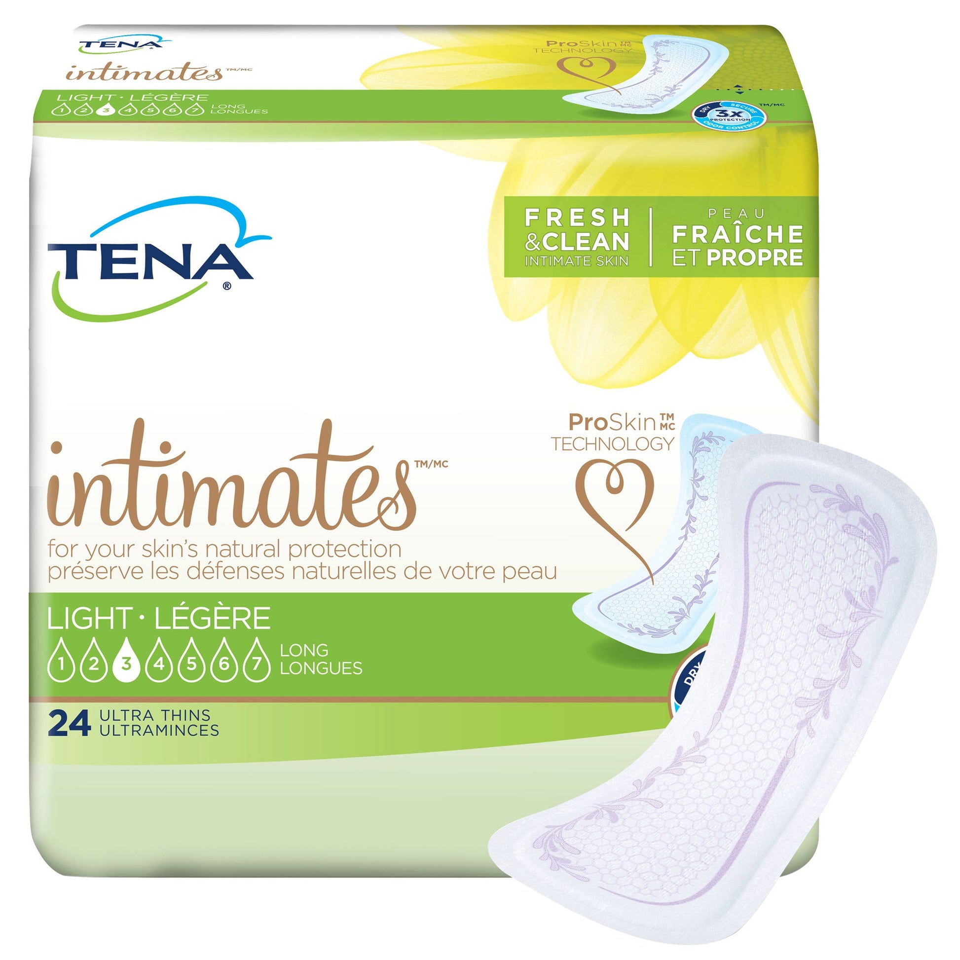 Tena(R) Intimates(TM) Ultra Thin Light Long Bladder Control Pad, 10-Inch Length