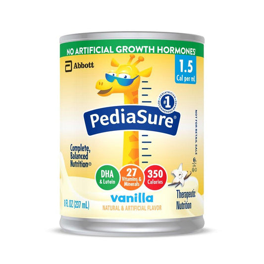 PediaSure(R) 1.5 Cal Pediatric Oral Supplement / Tube Feeding Formula, Vanilla, 8 oz. Can