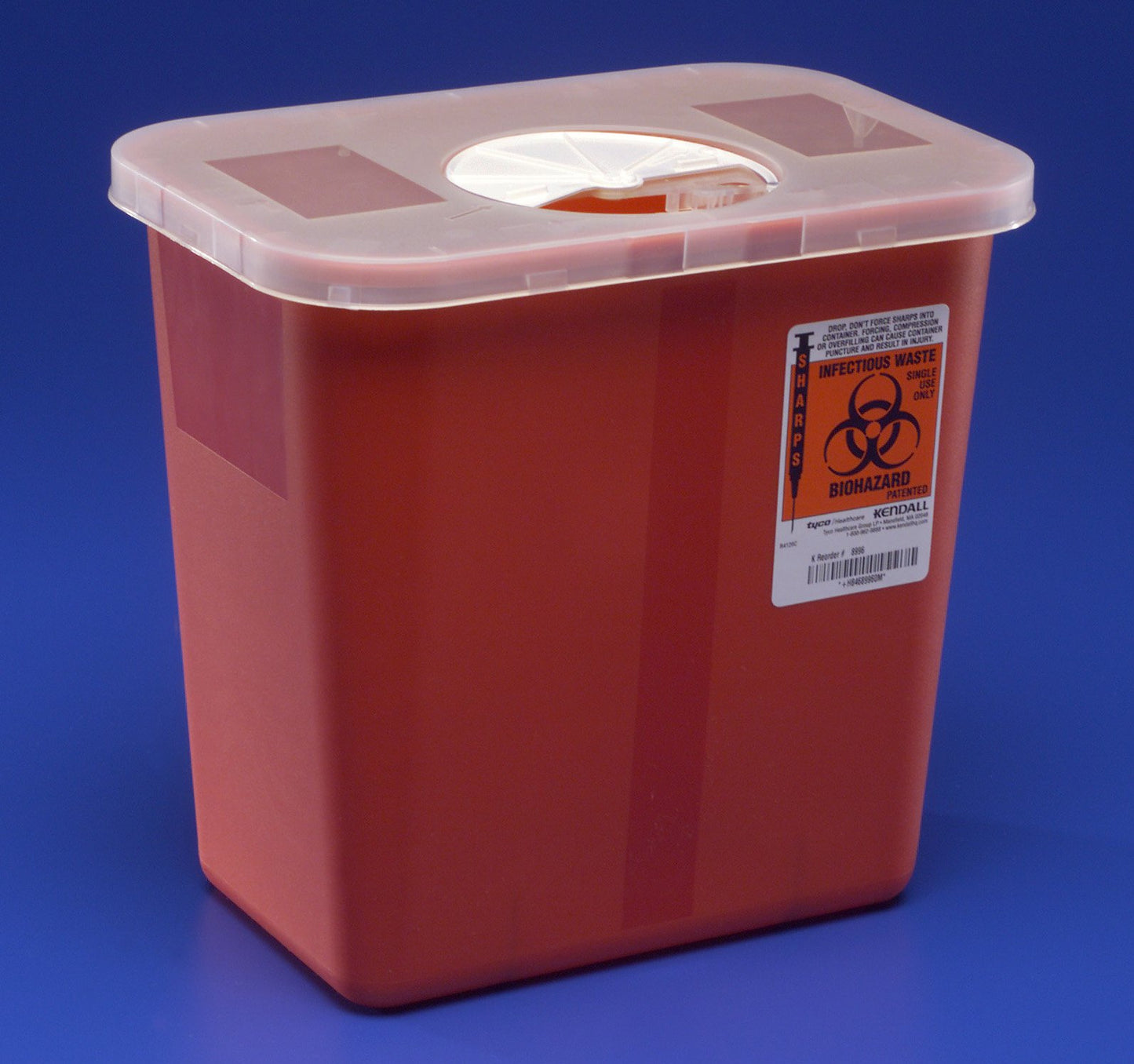 SharpSafety(TM) Multi-purpose Sharps Container