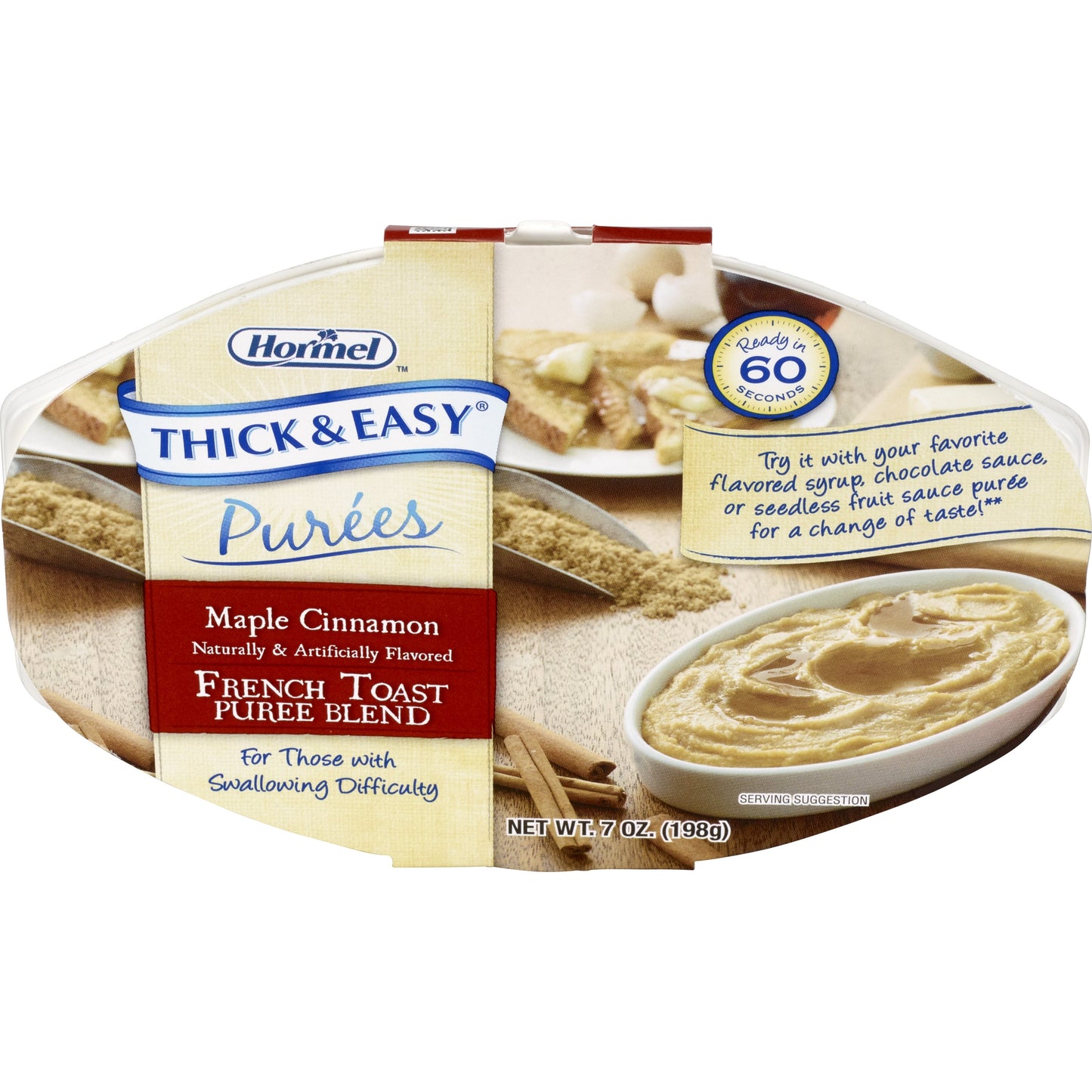 Thick & Easy(R) Pur??es Maple Cinnamon French Toast Pur??e, 7 oz. Tray