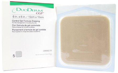 ConvaTec(R) DuoDERM(R) CGF(R) Hydrocolloid Dressing, 21/2 x 21/2 Inch