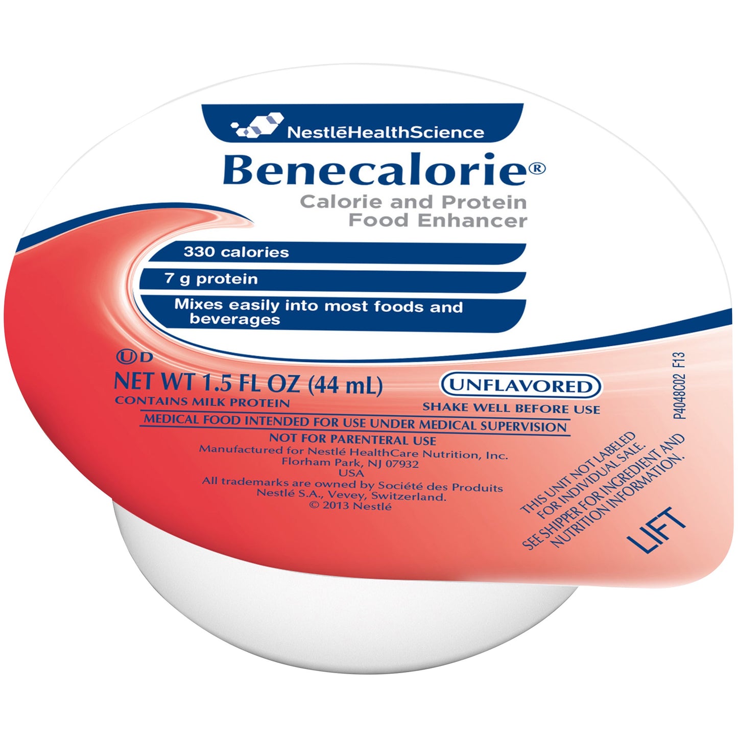 Benecalorie(R) Calorie and Protein Food Enhancer, Unflavored 1.5 oz. Cup