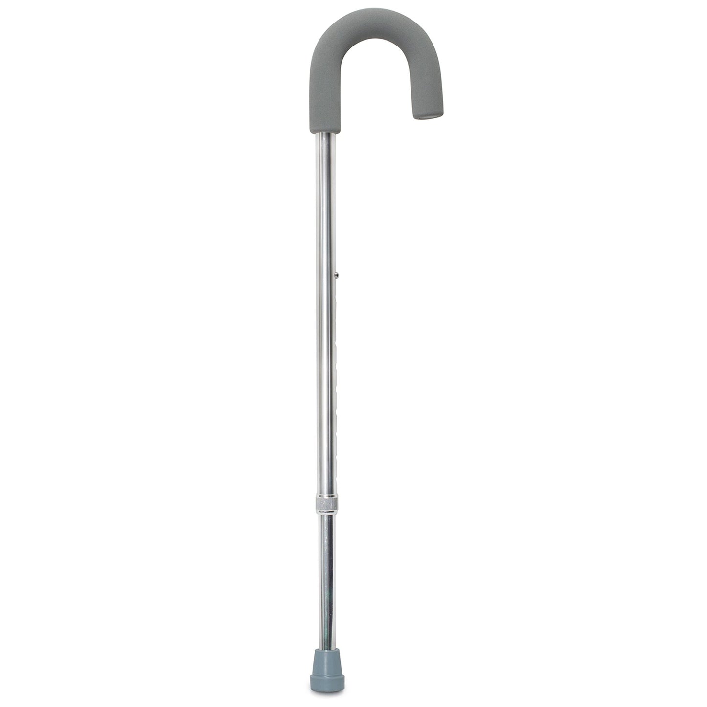 McKesson Round Handle Cane, Silver