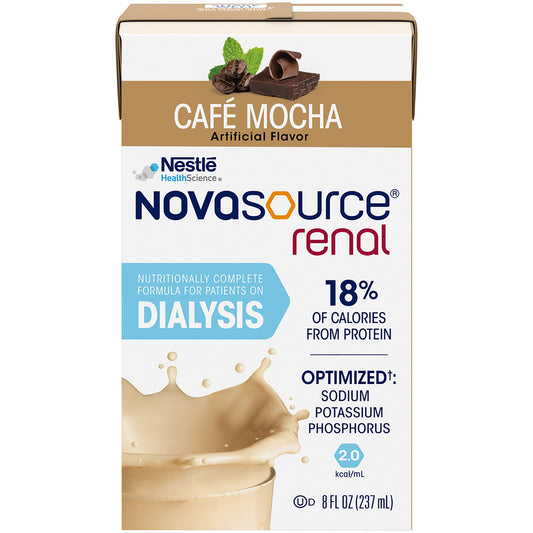 Novasource(R) Renal Mocha Oral Supplement/Tube Feeding Formula, 8 oz. Carton