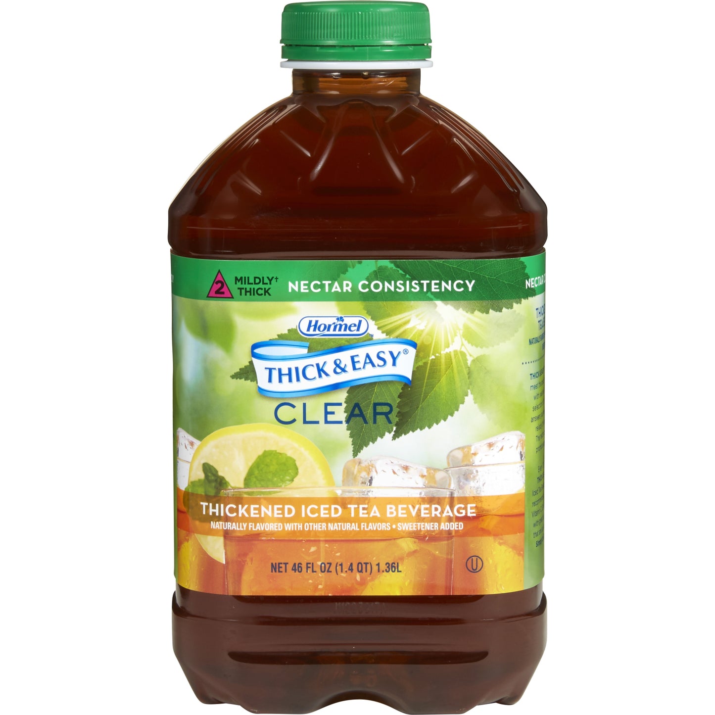 Thick & Easy(R) Clear Nectar Consistency Iced Tea Thickened Beverage, 46 oz. Bottle