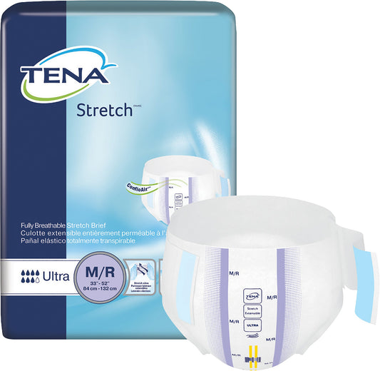 Tena(R) Stretch(TM) Ultra Incontinence Brief, Medium